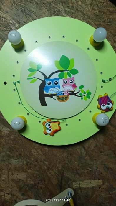 Lampa sufitowa dla dziecka