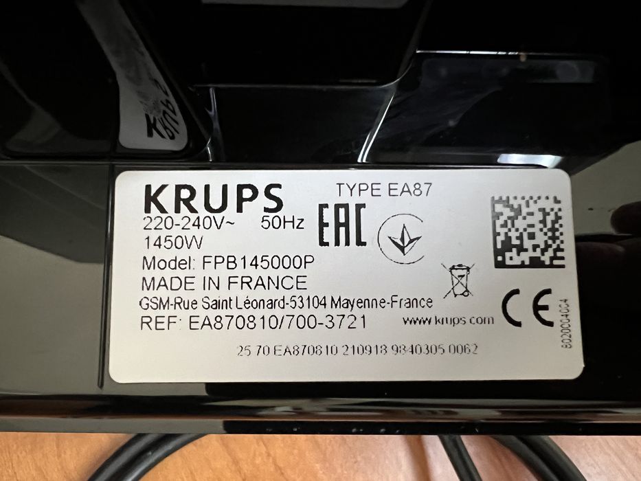 Krups Intuition - Máquina Café Automática