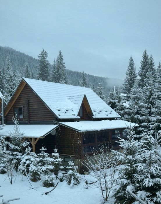 Затишний котедж для відпочинку біля самого лісу на 6+2 гостей