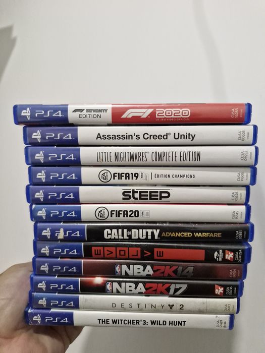 Jogos PS4 (Preço Descrição)