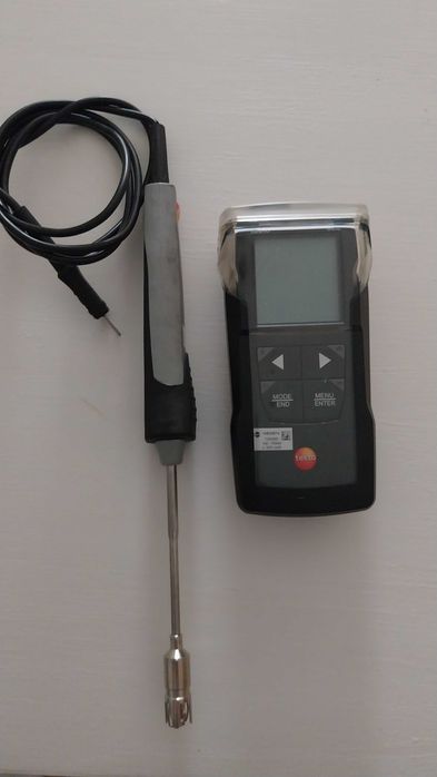 Instrumento de medição de temperatura compacto testo 925 com 1 sonda incluída
