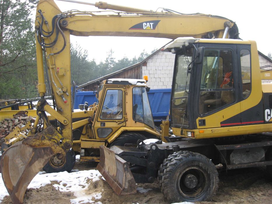 koparka kołowa cat 315