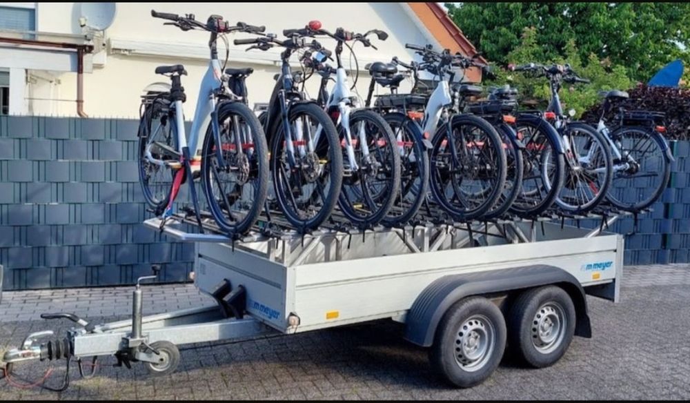 THULE Platforma rowerowa do przewozu rowerów na przyczepie bagażnik uc