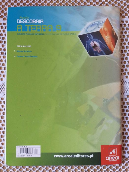 Caderno de Atividades de Ciências Naturais "Descobrir a Terra 9" 9°Ano