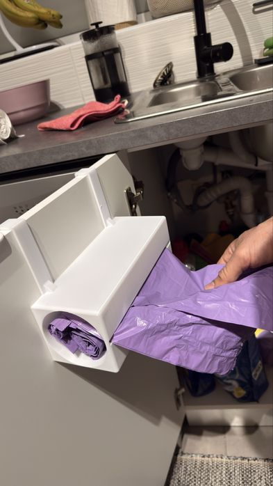 Suporte para saco de lixo 50L – Prático e fácil de instalar