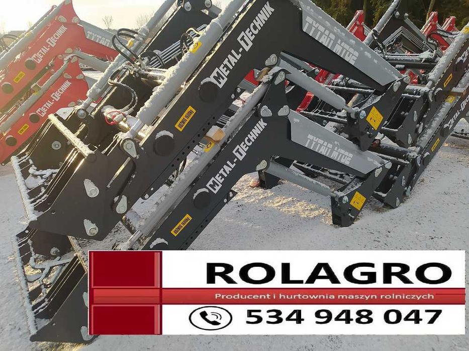 Ładowacz Czołowy Firmy METAL-TECHNIK Transport