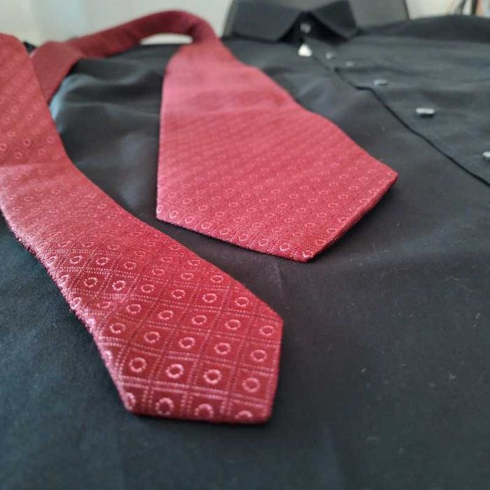 krawat męski szerokość 9,2cm