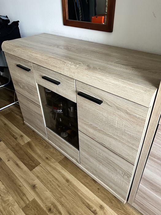 Komoda 120 cm dąb sonoma – stan bardzo dobry