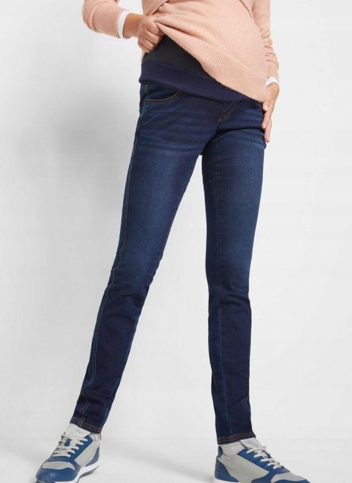 Ocieplane spodnie ciążowe 42