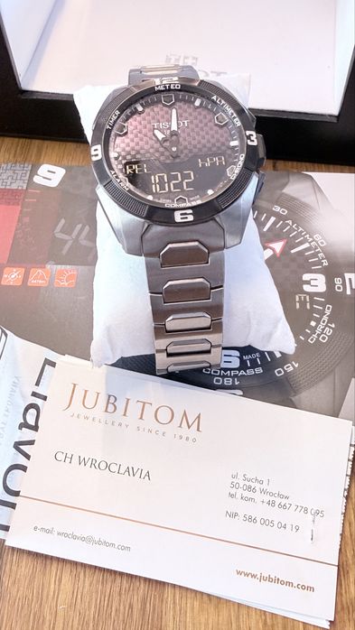 Zegarek męski Tissot T-touch Expert Solar