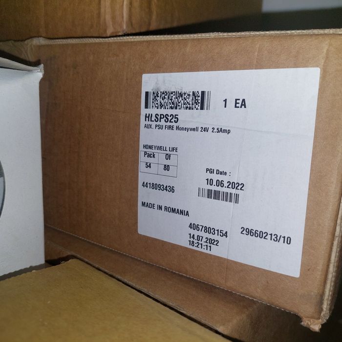 Notifier HLSPS25 Fonte de alimentação certificada EN54-4A2… NOVO