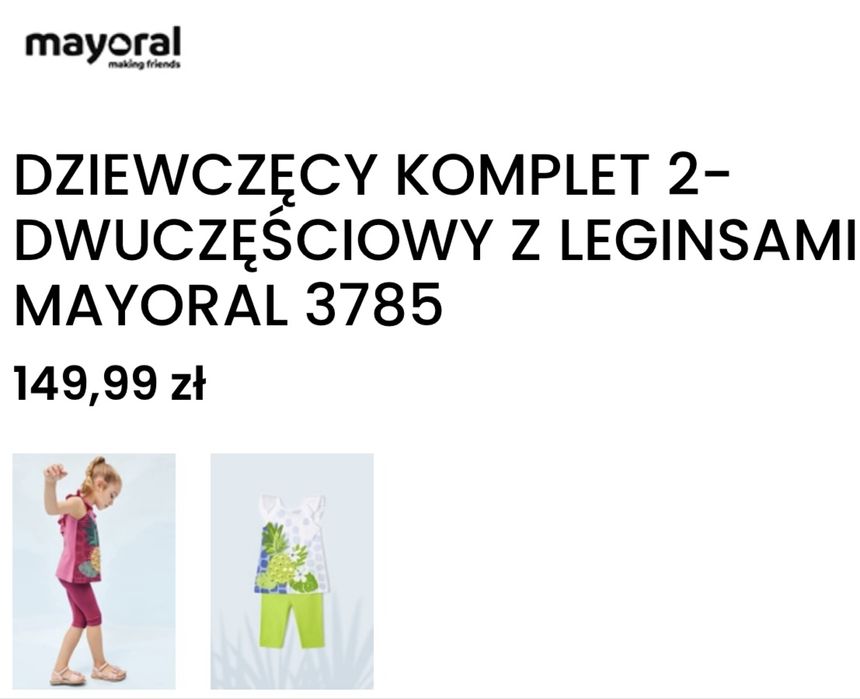 Zestaw Mayoral 122