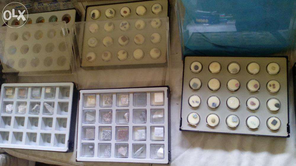 Coleçao de pedras preciosas..