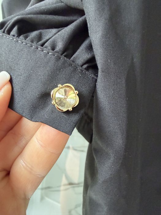 Bluza czarna na zamek