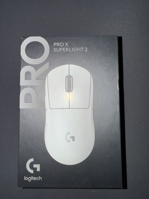 Logitech G PRO X Superlight 2 Lightspeed + ślizgacze ESP Tiger ICE V2