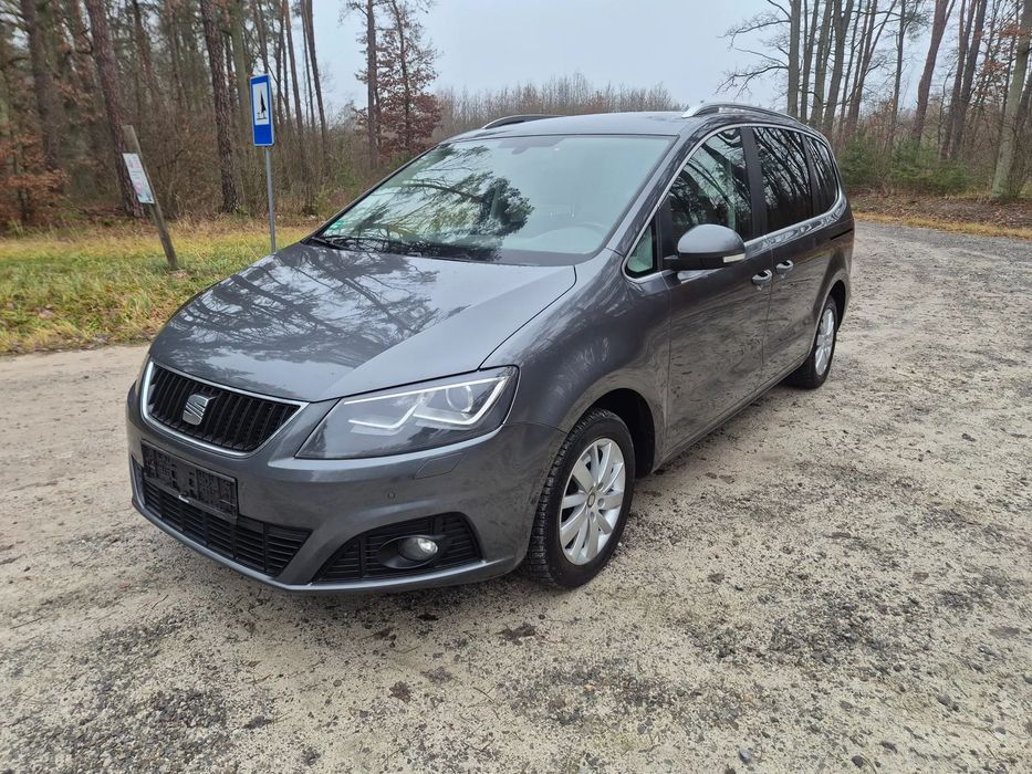Seat Alhambra 2.0 170 koni 7 osobowa manual panorama dach świeżo sprowadzony