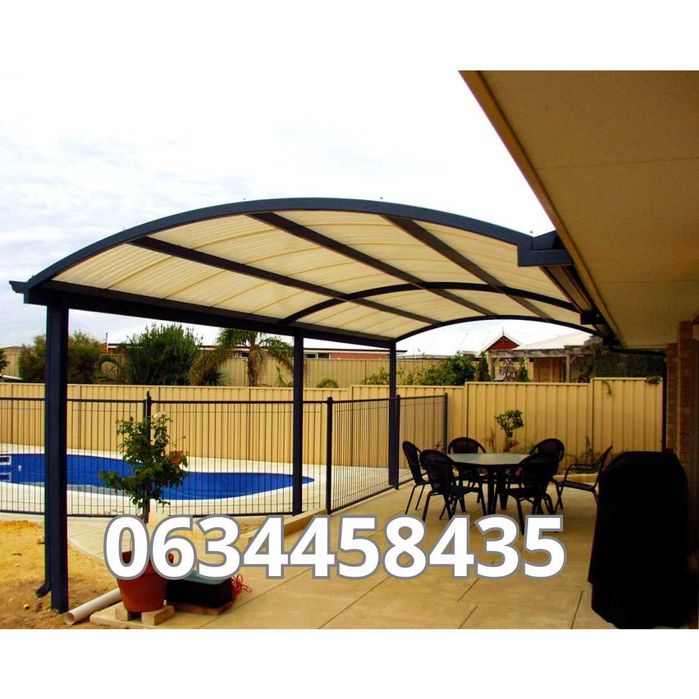 Навесы и Беседки для частного дома из поликарбоната