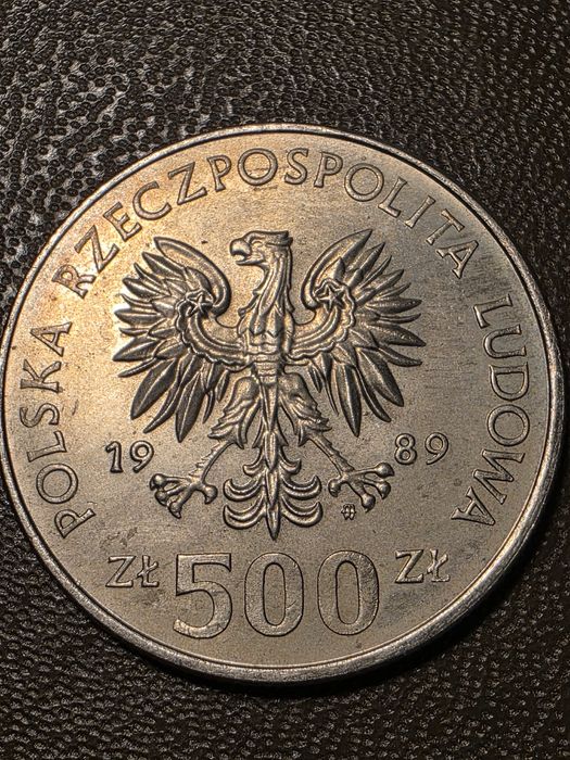 Moneta okolicznościowa 50 rocznica wojny obronnej narodu polskiego