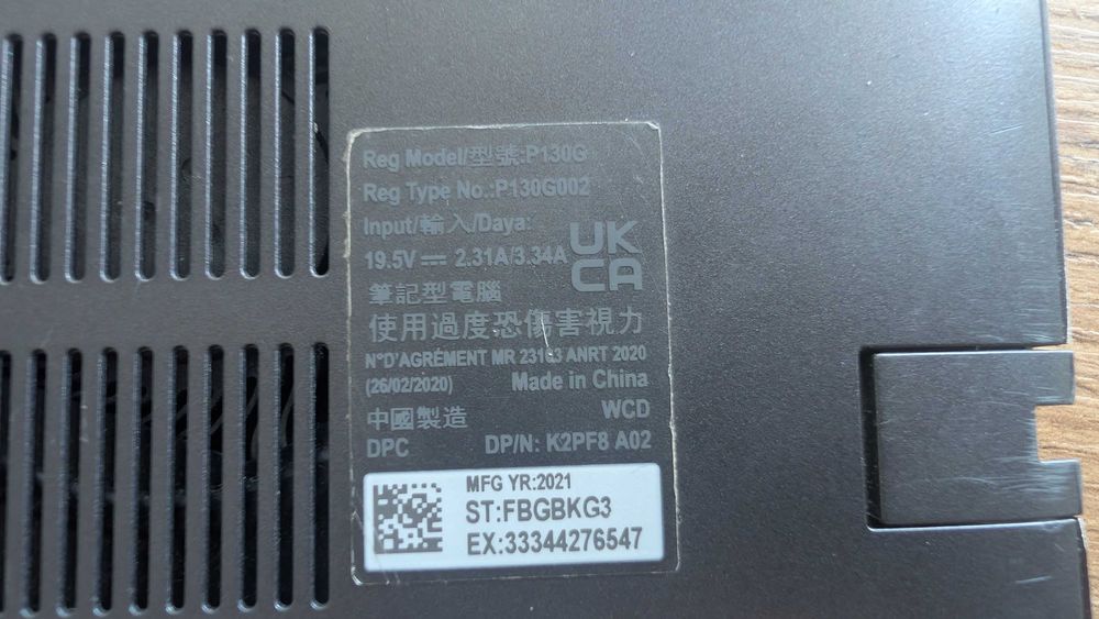 Laptop Dell 5402