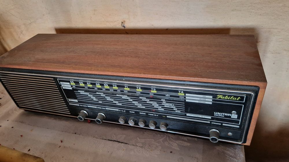 Radio Unitra Jubilat PRL zabytkowe do kolekcji
