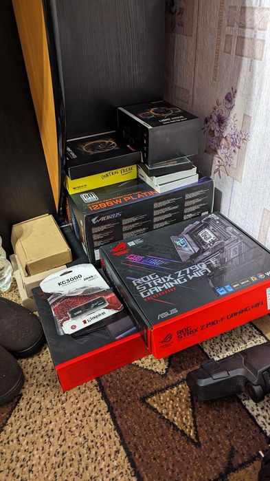 Мощный домашний ПК для 4к гейминга Intel core 13900kf, 64gb озу