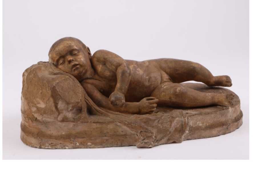 Jesus menino  antigo gesso Teixeira Lopes