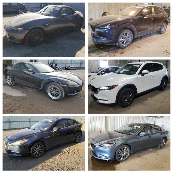 Запчасти Mazda 2 3 BK/BL/BM/BP 5 6 GG/GH/GJ MX-5 NA/NB/NC/ND CX-3 CX-5 KE/KF CX-7 CX-9 CX-30 CX-50 CX-60 CX-90 RX-8 Tribute двигатель