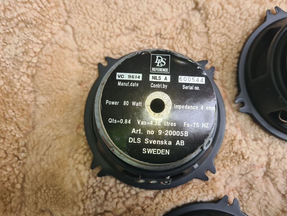 Głośniki samochodowe alpine  DLS Reference  vc 9614 80W 4ohm