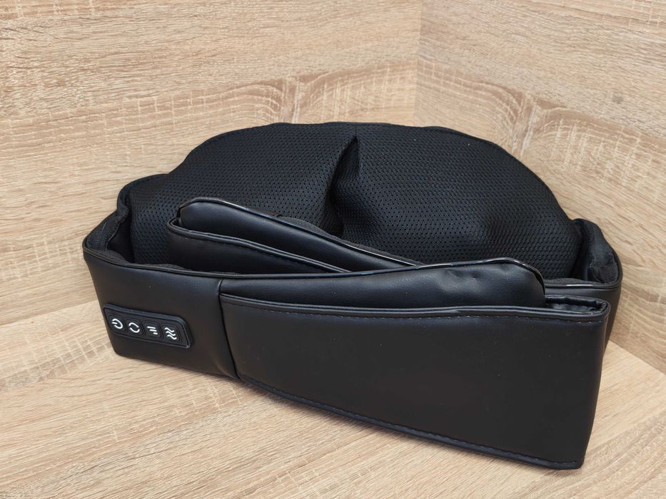 Masażer z ciepłem do pleców i szyi JH-R2 czarny Shiatsu