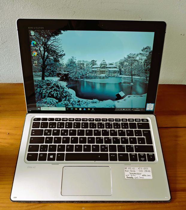 HP Elite x2 1012 • Ecrã Destacável • Multitouch • Bateria NOVA