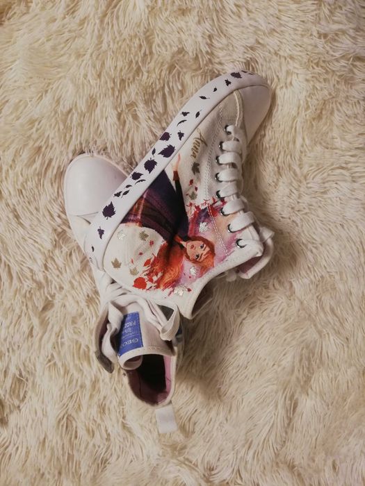 białe trampki 37 trampki frozen II Geox elsa anna 37