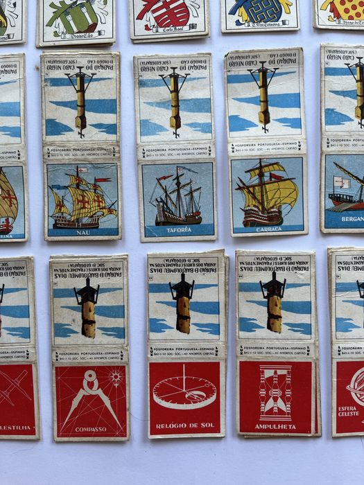 Coleção 33 capas de fósforos do V Centenário dos Descobrimentos Portugueses (33 Capas de Fósforos)