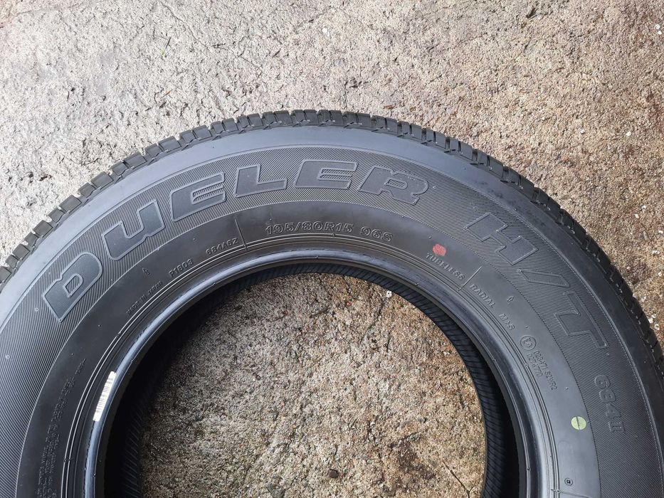 Opony letnie klasy premium BRIDGESTONE 195/80/15 ok. 6 mm 2018 r.