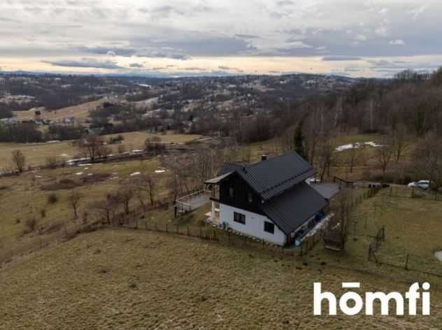Widokowy, w pełni wyposażony, sauna, pompa ciepła, fotowoltaika
