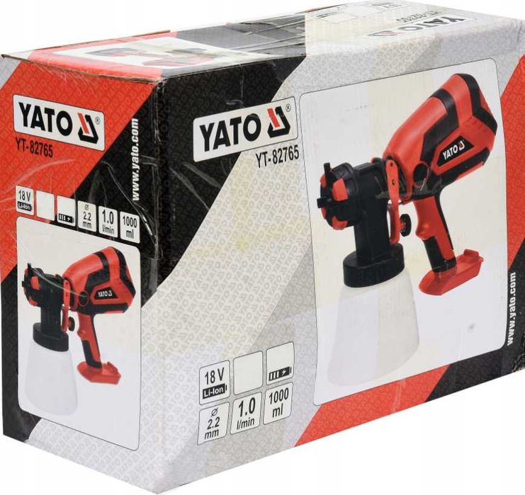 PISTOLET MALARSKI Bezprzewodowy Agregat Akumulatorowy (WYPRZEDAŻ -30%)