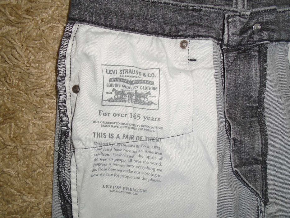 Джинсы Levis 512 Premium USA W32 L32