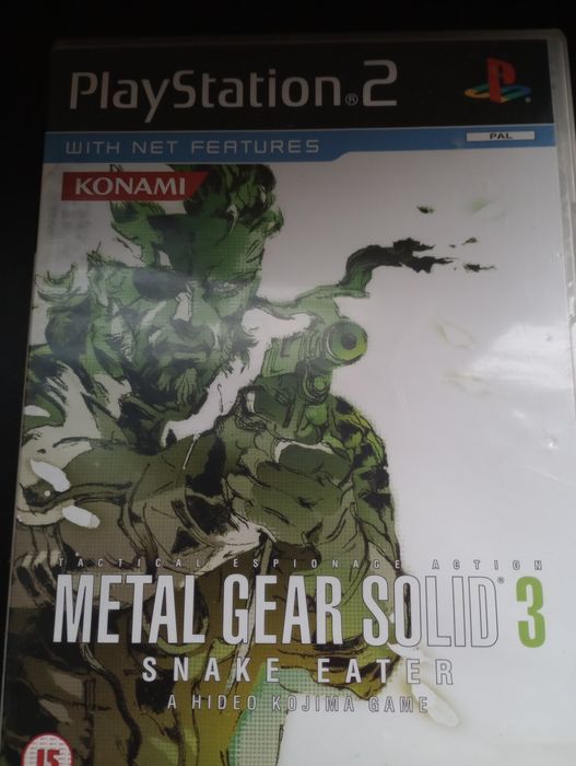 Ps2 Metal Gear Solid 3 Snake Ester PlayStation 2