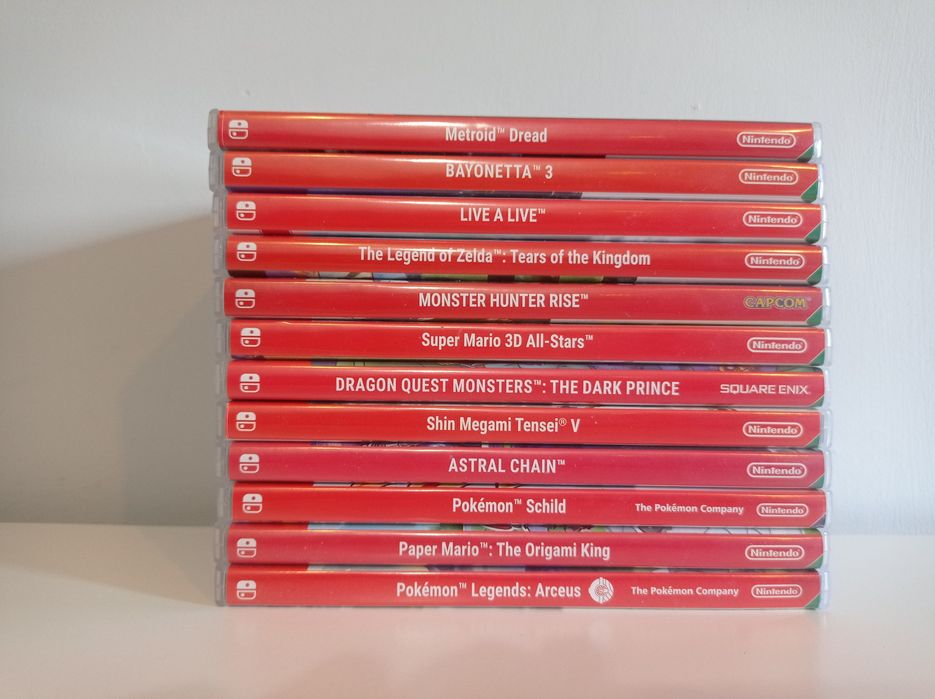 Gry na Nintendo switch