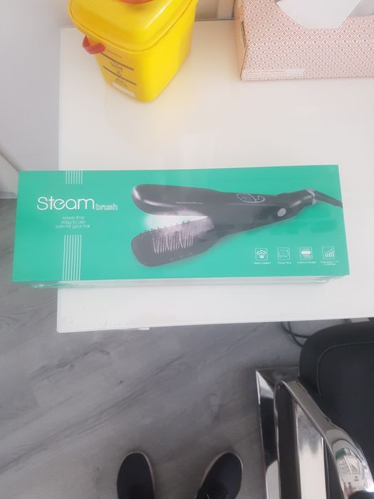 Steam brush alisadora placa