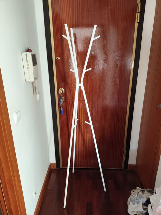 Cabideiro de pé IKEA branco