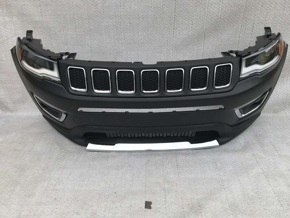 Бампер Jeep Compass фары джип компас 2017 55112714AG