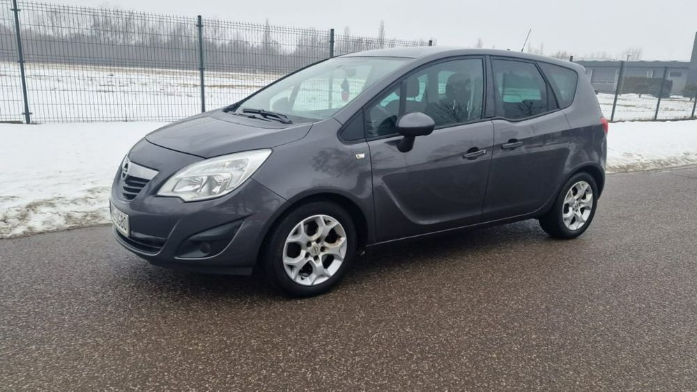Opel Meriva B 2011r 1.4T 140KM Tempomat ISOFIX Czujniki parkowania