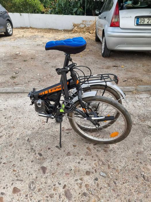 Bicicleta 20" Folding Park - para todas as idades com assento extra comfort -