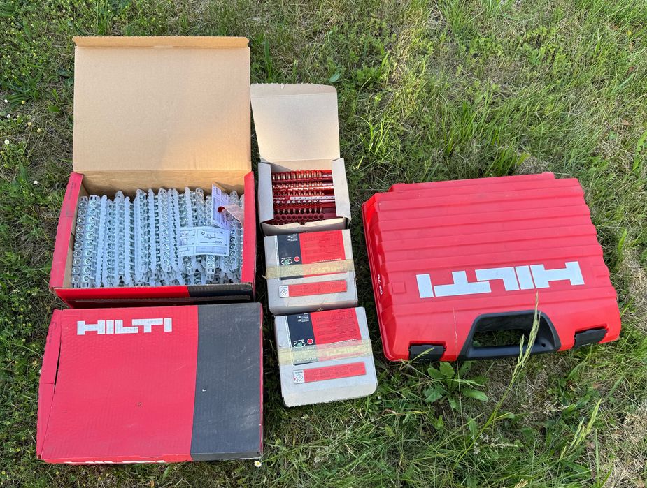 Gwoździarka Hilti dx76 + gwoździe