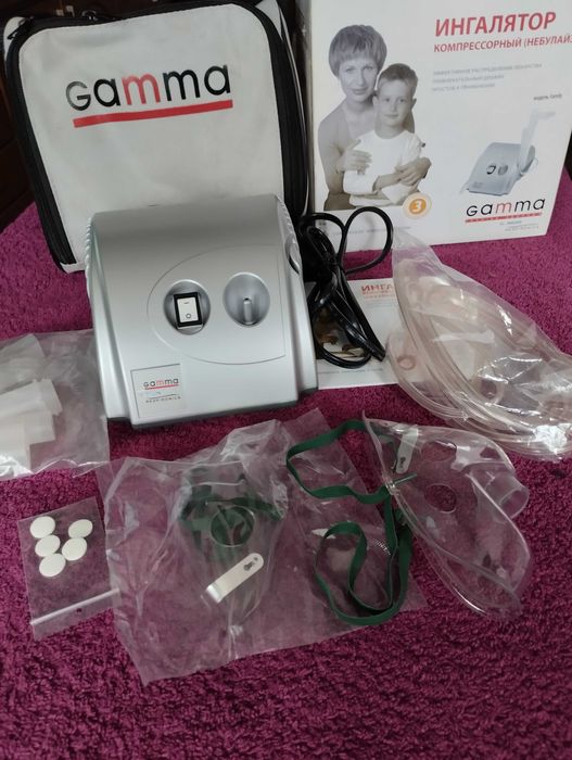 Інгалятор нібулайзер компресорний Gamma
