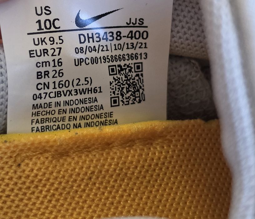 Дитячі кросівки Nike Dynamo Go оригінал р.27