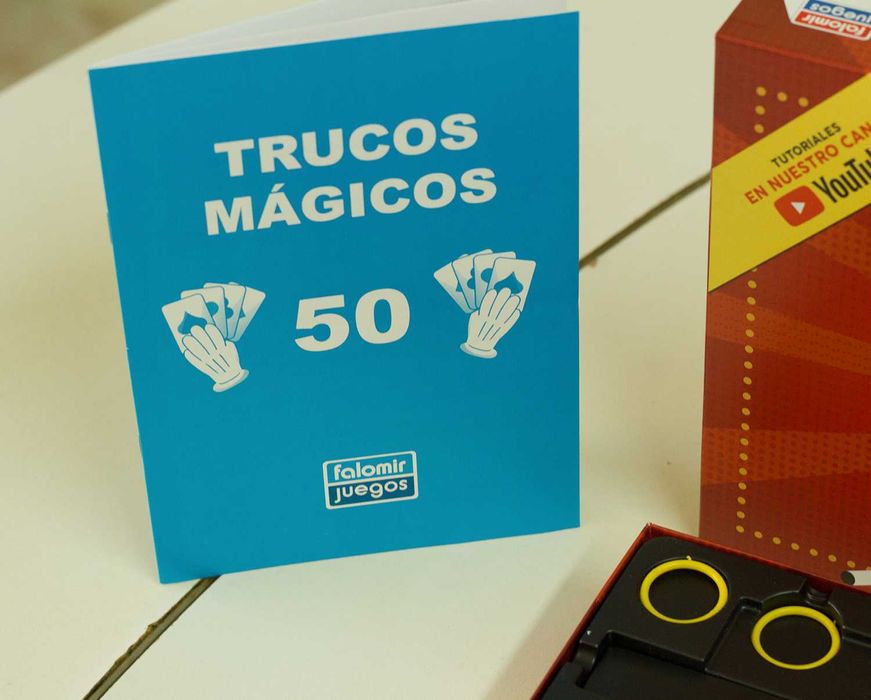 Jogo de truques de magia – 50 truques – 25 Com vídeos tutoriais