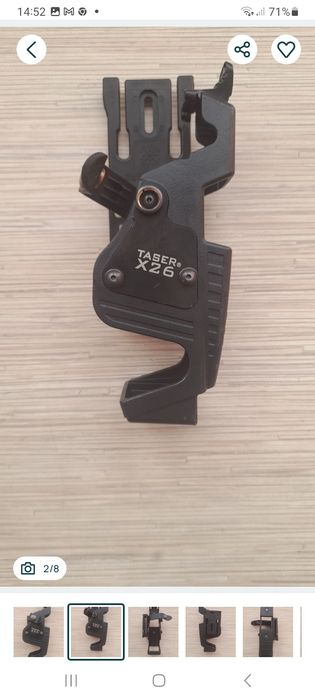 Kabura na paralizator TASER X26.