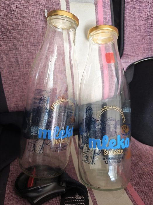 Butelka szklana 2szt 750 ml