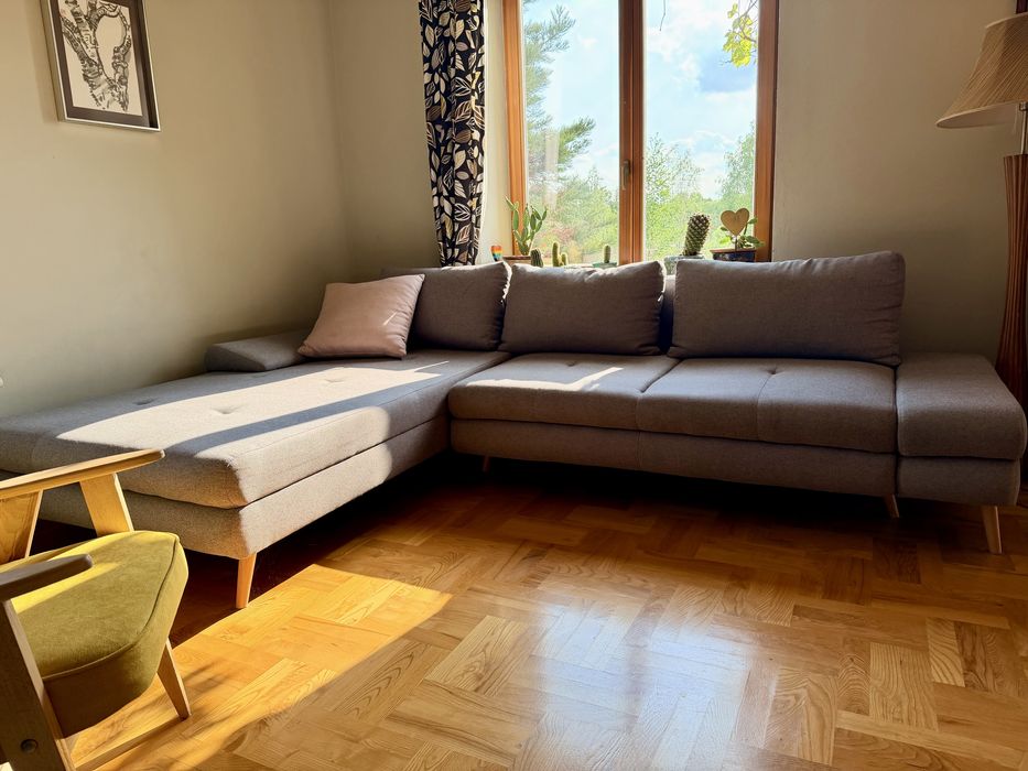 Kanapa  Sofa  Narożnik rozkładana
